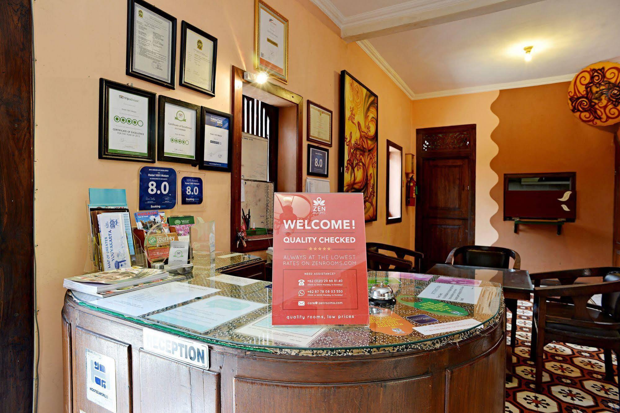 Zen Rooms Malioboro Sosrowijayan Wetan Yogyakarta Eksteriør billede